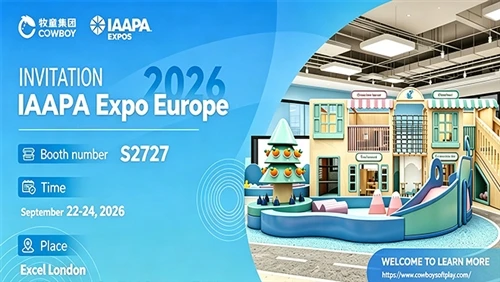 Skupina Cowboy se odpravlja na IAAPA Expo Europe 2026 v London – se vidimo!